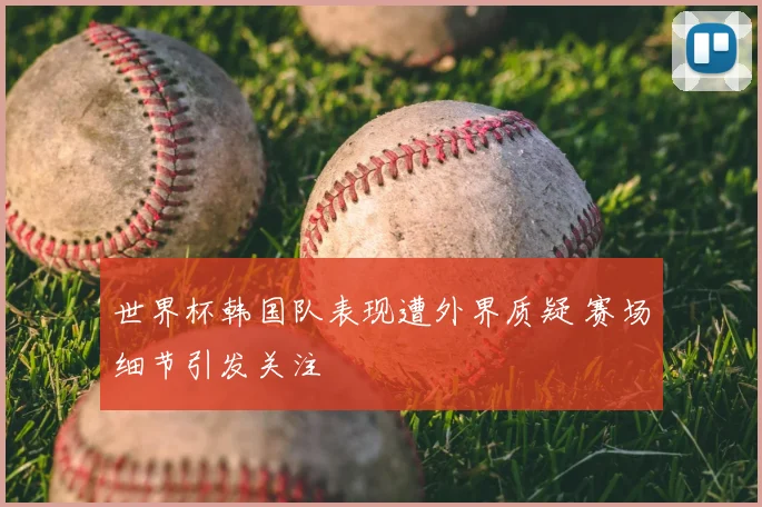 世界杯韩国队表现遭外界质疑 赛场细节引发关注