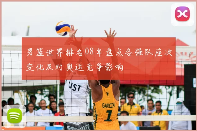 男篮世界排名08年盘点各强队座次变化及对奥运竞争影响